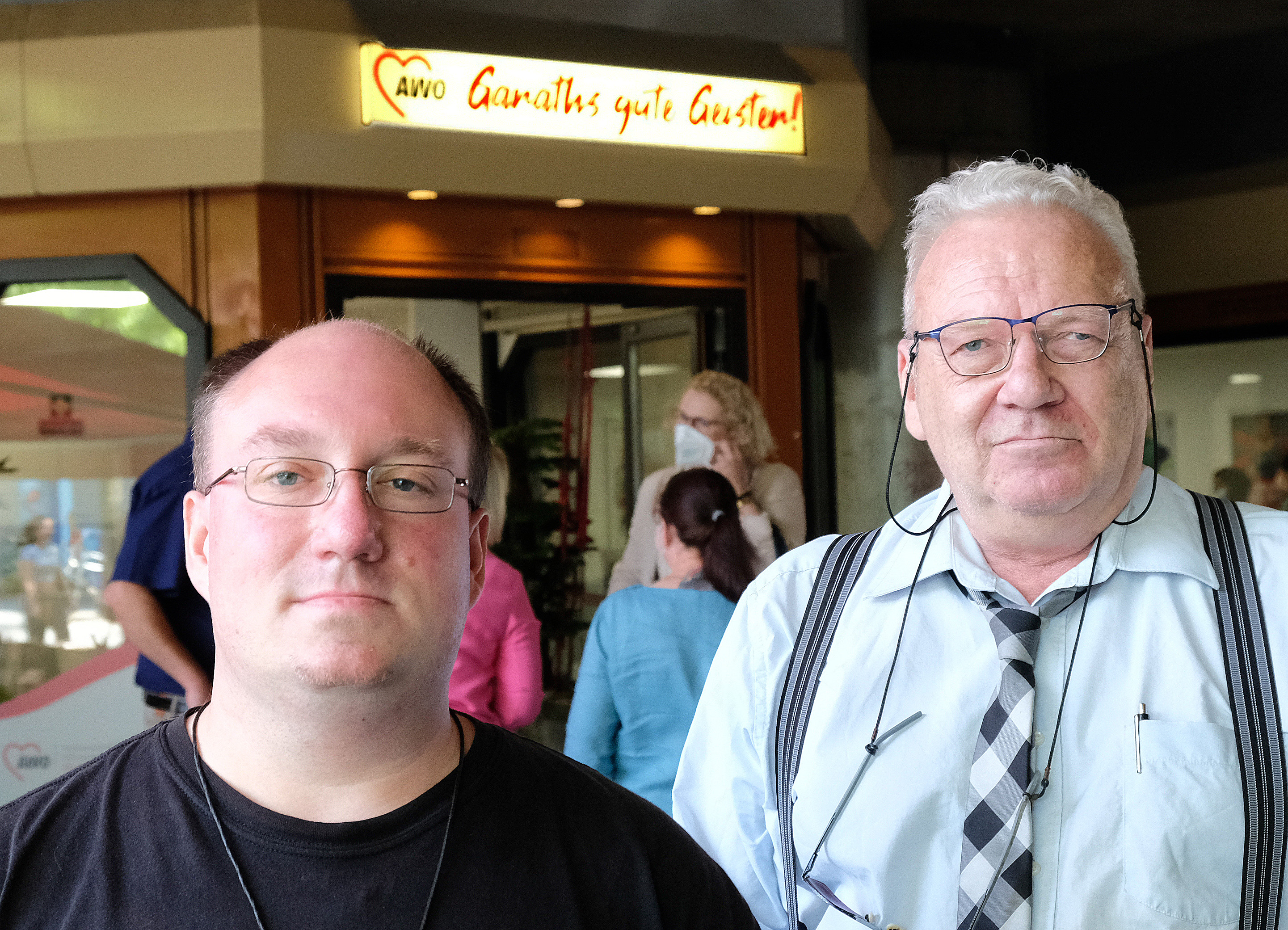 Zwei gute Geister: Sascha Mattikau (links) und Stephan Blaschek.