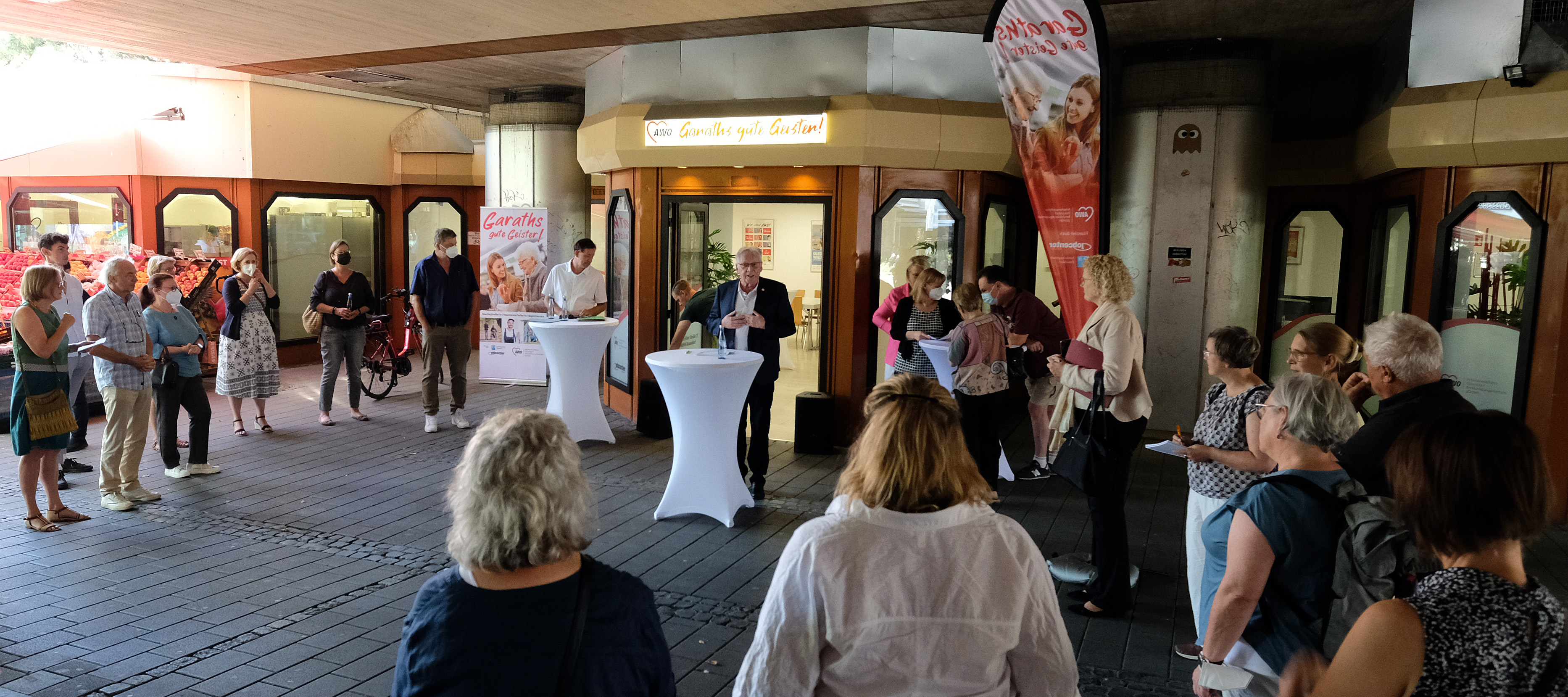 AWO-Kreisvorsitzender Manfred Abels begrüßte die Gäste.